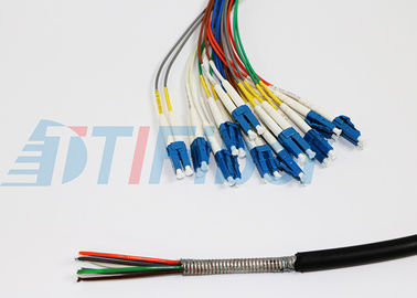 12 treccia a fibra ottica per il quadro d'interconnessione, treccia del centro FTTX di lc mista
