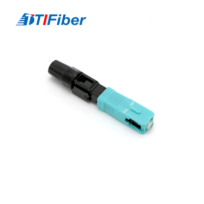 Connettore veloce a fibra ottica misto dello Sc OM3 di FTTH